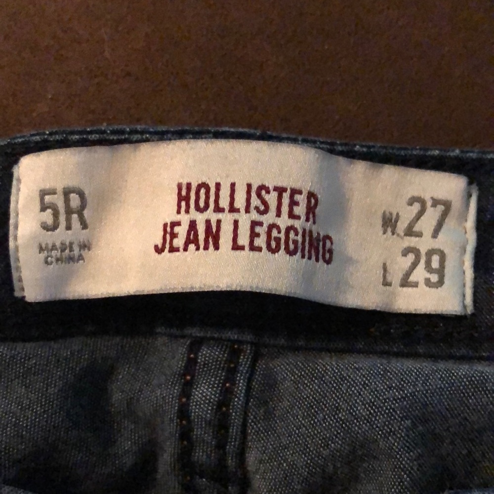 Hollister jeans size: 5R